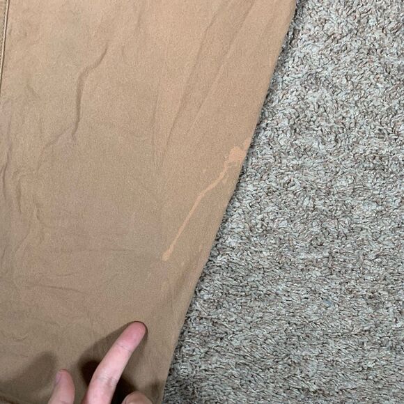 Columbia Mens 40x30 Straight Leg Active Pants‎ Khaki 5 Pocket - Picture 2 of 14